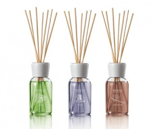 Set 3 Diffusori A Bastoncini Con Oli Essenziali: Gardenia, Lavanda E Rosa – Deodorante Ambiente Lunga Durata 100,5 Ml